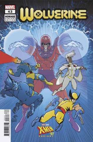 Wolverine #43 (Olivier Vatine X-Men '97 Homage Cover)