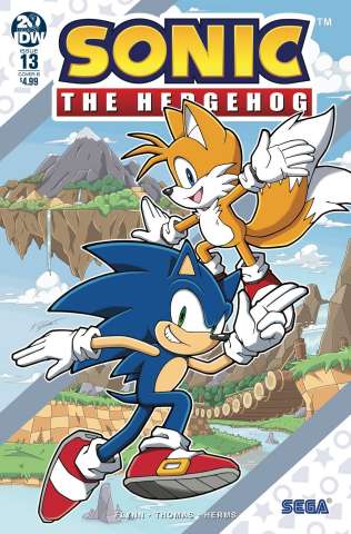Sonic the Hedgehog #13 (Gates Cover)
