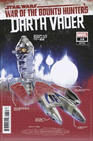 Star Wars: Darth Vader #16 (Villanelli Blueprint Cover)