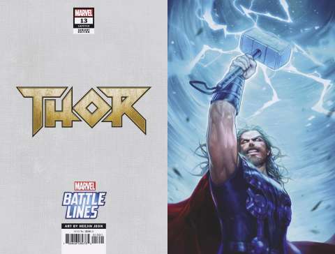 Thor #13 (Heejin Jeon Marvel Battle Lines Cover)