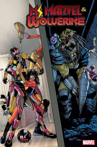 Ms. Marvel & Wolverine #1 (Ramos Predator Cover)