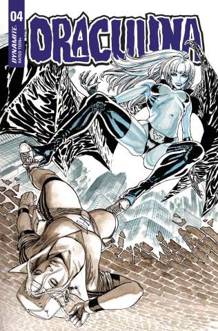 Draculina #4 (20 Copy March B&W Cover)