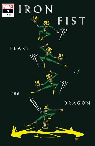 Iron Fist: Heart of the Dragon #3 (Veregge Cover)