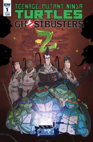 Teenage Mutant Ninja Turtles / Ghostbusters 2 #1 (Schoening Cover)