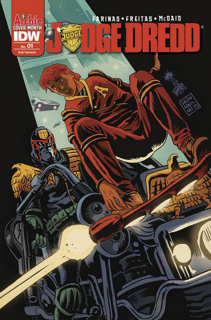 Judge Dredd #1 (Archie 75th Anniversary Cover)