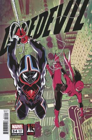 Daredevil #34 (Miles Morales 10th Anniversary Lopez Cover)