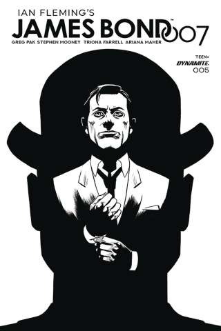 James Bond: 007 #5 (20 Copy Gorham B&W Cover)