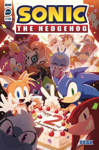 Sonic the Hedgehog Annual 2020 (Sonic Team Cover)