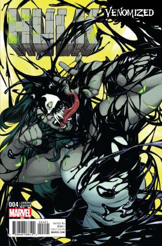 Hulk #4 (Lupacchino Venomized Cover)