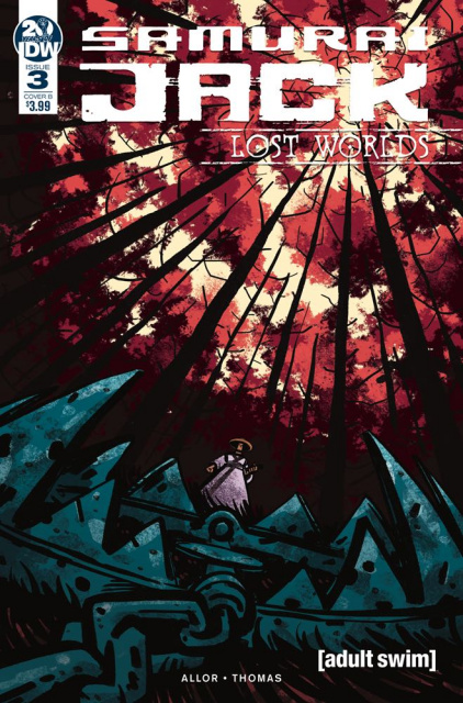 Samurai Jack: Lost Worlds #3 (Fullerton Cover)
