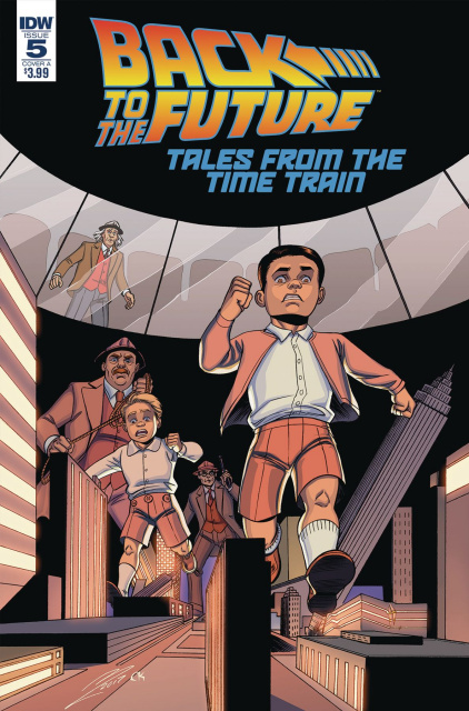 Back to the Future: Tales from the Time Train #5 (Levens Cover)