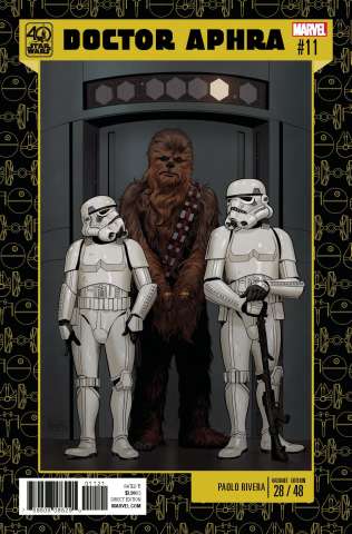 Star Wars: Doctor Aphra #11 (Rivera Star Wars 40th Anniversary Cover)