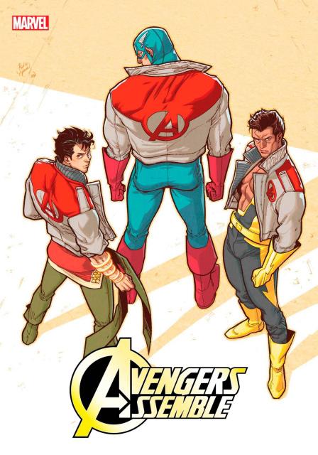 Avengers Assemble #4 (Rickie Yagawa Avengers Jacket Cover)