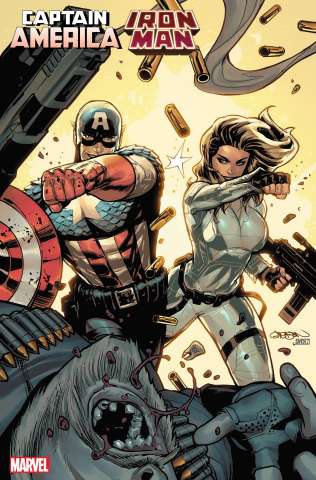 Captain America / Iron Man #1 (Gleason Stormbreaker Cover)
