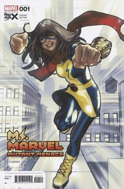 Ms. Marvel: Mutant Menace #1 (Pablo Villalobos Cover)