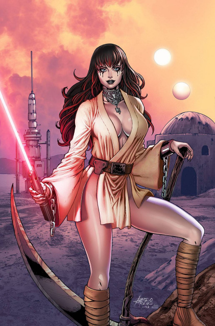 Grimm Fairy Tales Presents: May the Fourth 2023 Cosplay Pinup Special (Reyes Cover)