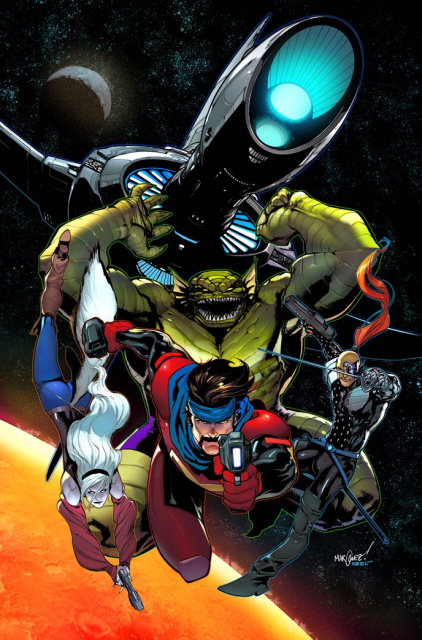 Uncanny X-Men #8 (Marquez GotG Cover)