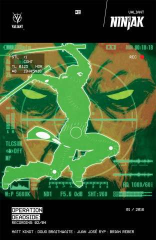 Ninjak #11 (Kano Cover)