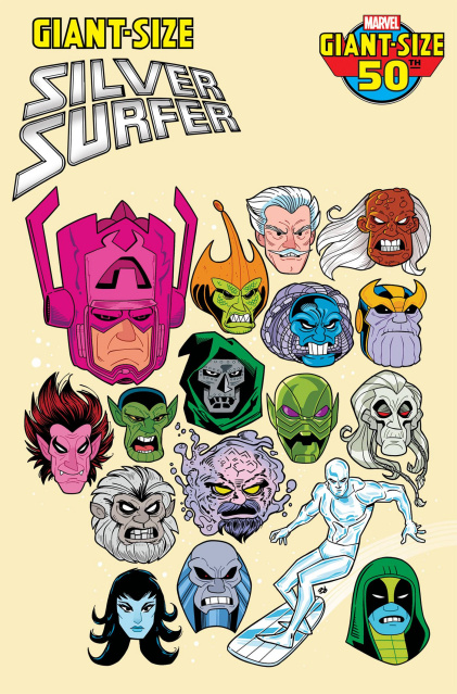 Giant-Size Silver Surfer #1 (Dave Bardin Deadly Foes Cover)