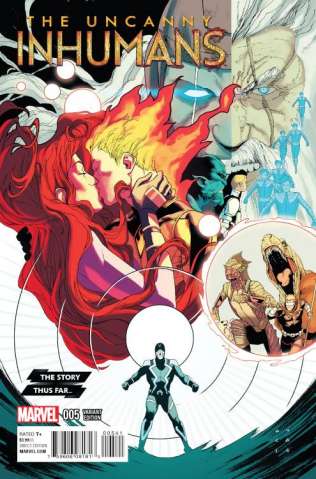 The Uncanny Inhumans #5 (Anka Story Thus Far Cover)