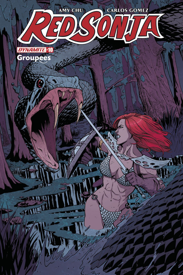 Red Sonja 10 (Groupees Cover) Fresh Comics