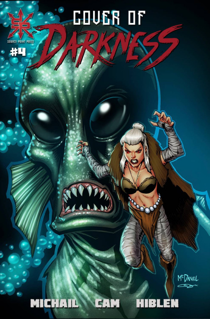 Cover of Darkness #4 (McDaniel Cover)