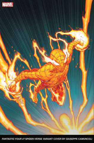 Fantastic Four #7 (Camuncoli Spider-Verse Cover)