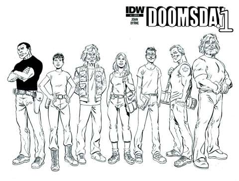Doomsday.1 #1 (Subscription Cover)