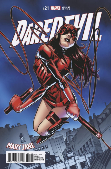 Daredevil #21 (Ramos Mary Jane Cover)