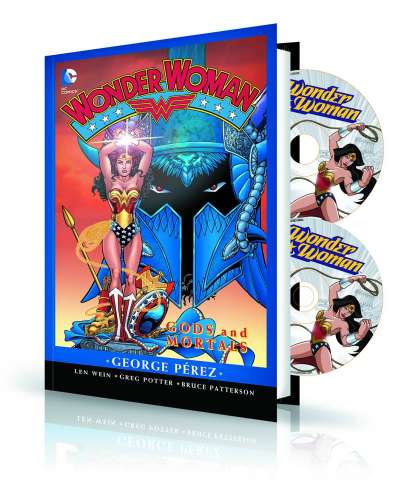 Wonder Woma: Gods and Mortal Book & DVD/BluRay Set