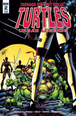 Teenage Mutant Ninja Turtles: Urban Legends #2 (Larsen Cover)