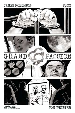 Grand Passion #3 (10 Copy B&W Cover)