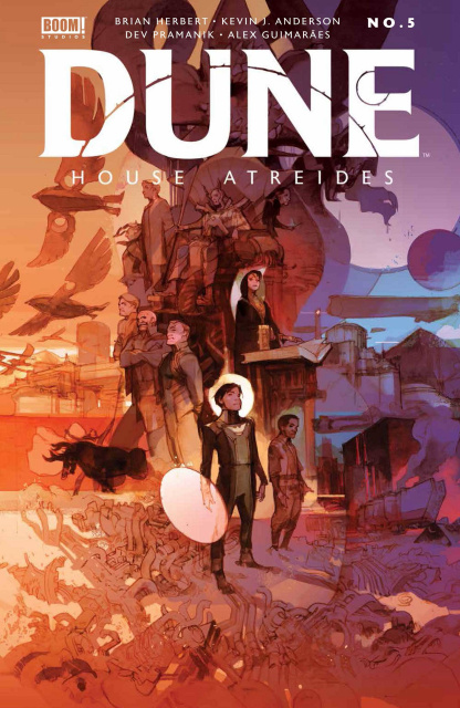 Dune: House Atreides #5 (Tocchini Cover)
