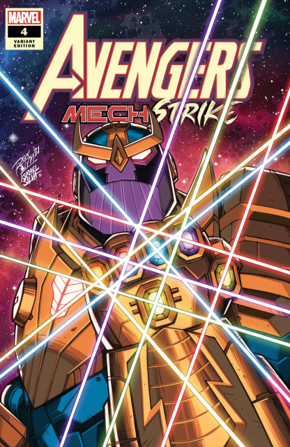 Avengers: Mech Strike #4 (Ron Lim Cover)