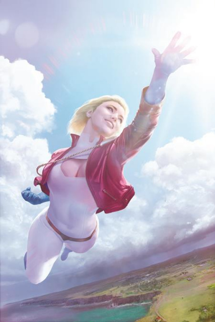 Power Girl #5 (Rahzzah Card Stock Cover)