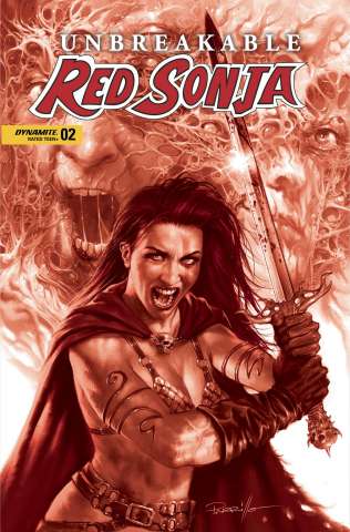 Unbreakable Red Sonja #2 (10 Copy Parrillo Tint Cover)