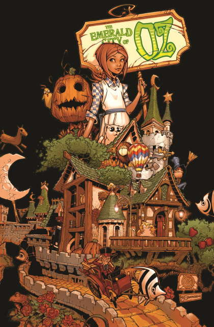 The Emerald City of Oz #1 (Bachalo Cover)