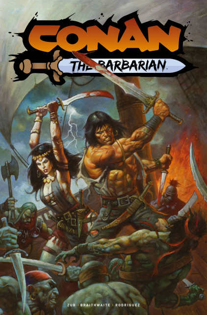 Conan the Barbarian #7 (Horley Cover)