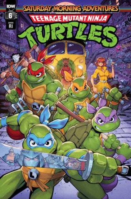 Teenage Mutant Ninja Turtles: Saturday Morning Adventures #6 (10 Sommariva Cover)