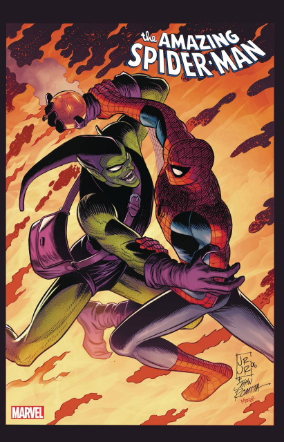 The Amazing Spider-Man #36 (John Romita Jr. / John Romita Sr. Cover)