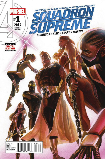 Squadron Supreme #1 (Alex Ross 2nd Printing)