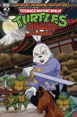 Teenage Mutant Ninja Turtles / Usagi Yojimbo: Saturday Morning Adventures #1 (Jones Cover)