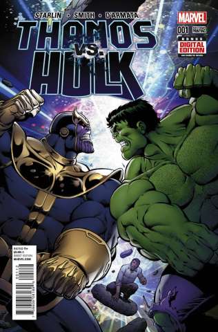 Thanos vs. Hulk #1 (2nd Printing)