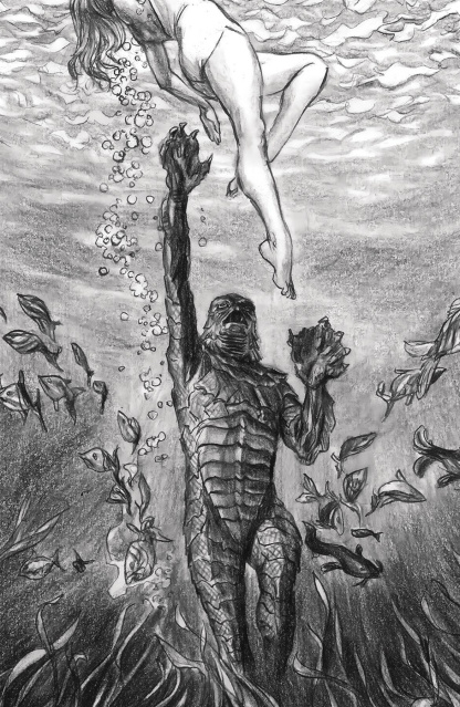 Universal Monsters: The Creature From The Black Lagoon Lives! #1 (75 Copy Cover)