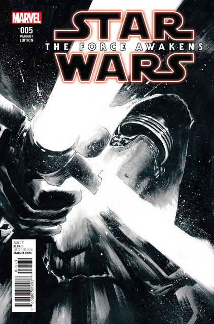 Star Wars: The Force Awakens #5 (Sketch Cover)