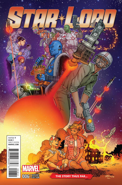 Star-Lord #6 (Garron Story Thus Far Cover)