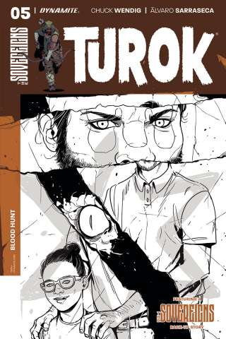 Turok #5 (10 Copy Sarraseca B&W Cover)