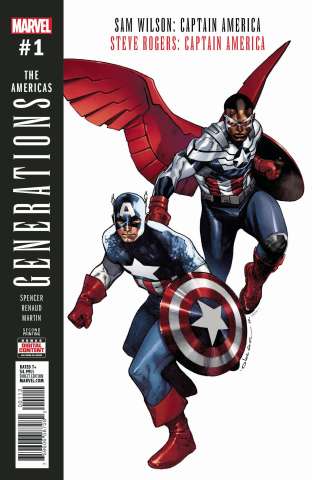 Generations: Captain Americas #1 (2nd Printing)