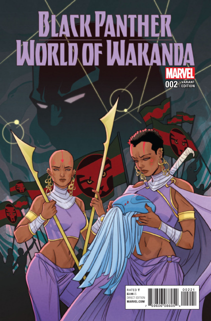 Black Panther: World of Wakanda #2 (Sauvage Cover)