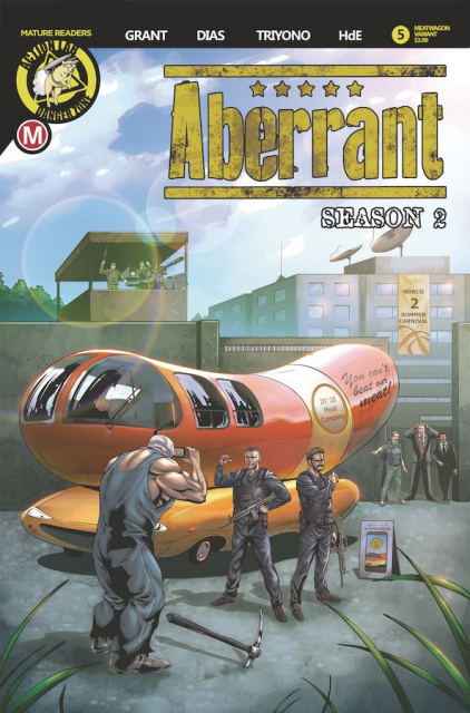 Aberrant, Season 2 #5 (Leon Dias Cover)